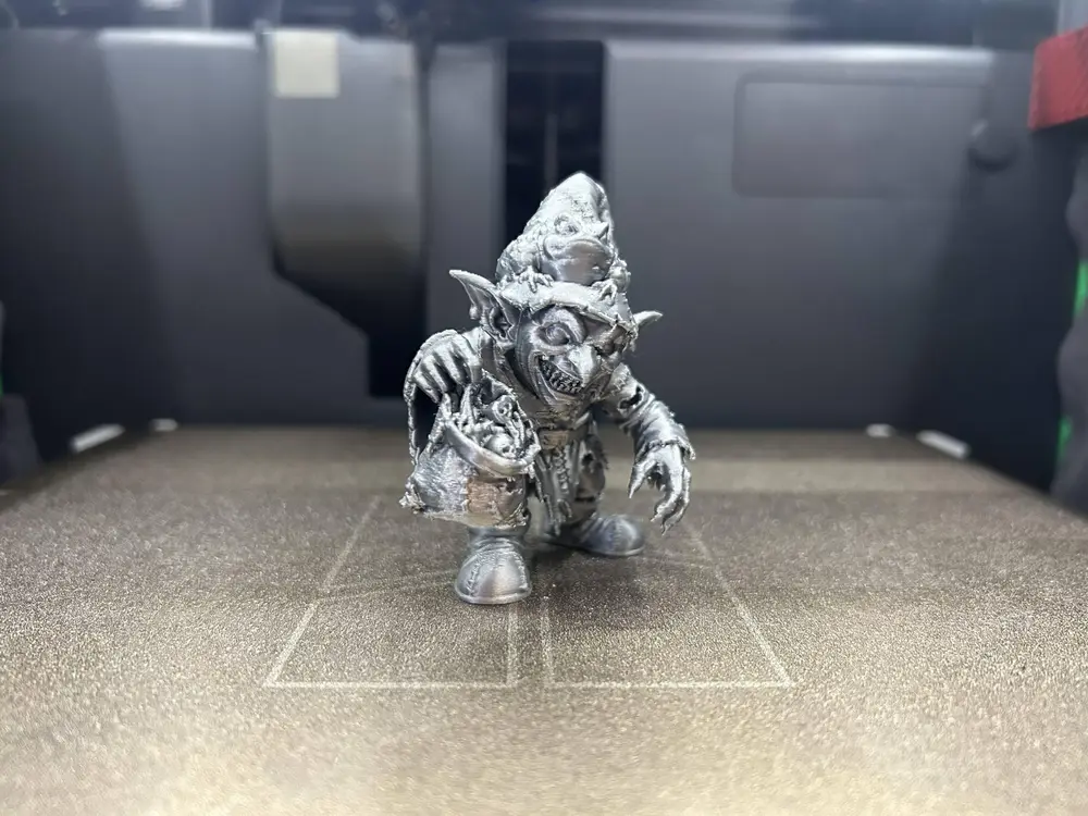 Witch Goblin with Toad & Bone Bag
