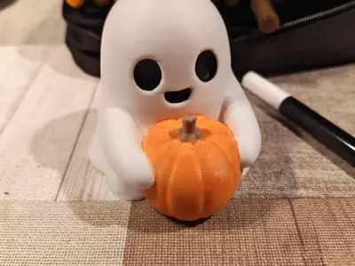 Geist mit Kürbis