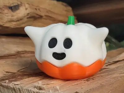 Halloween Ghost Pumpkin