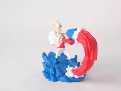 Earthworm Jim Collectible Figure – Iconic Action Pose