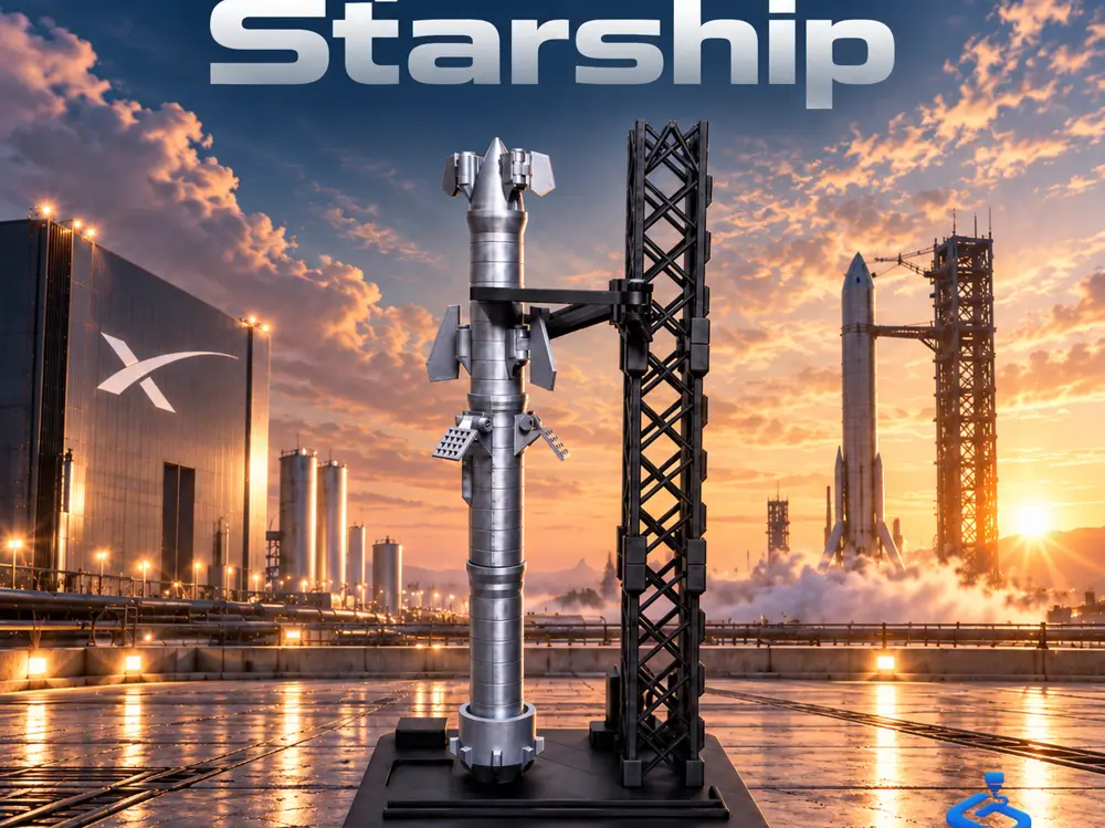 SpaceX Starship     星舰航模