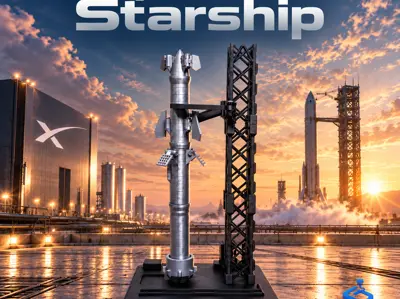 SpaceX Starship     星舰航模