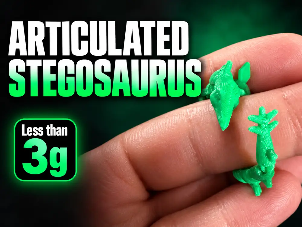 Articulated Stegosaurus