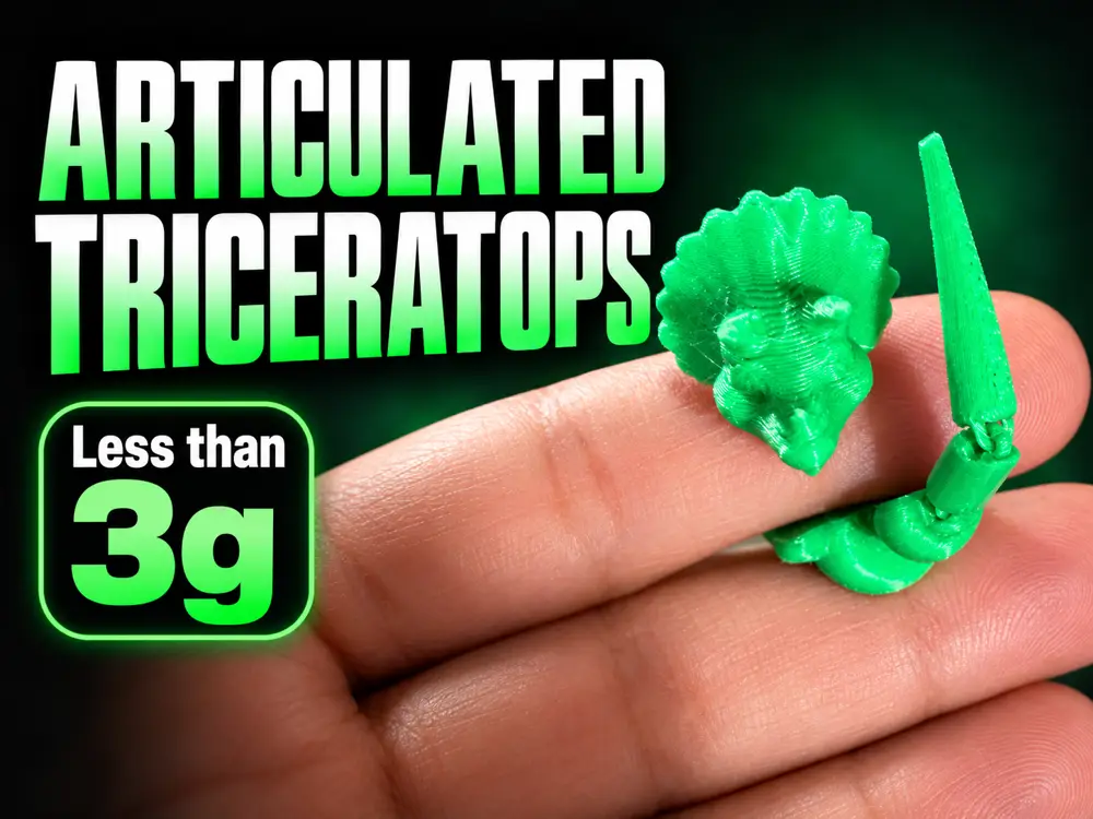 Articulated Triceratops