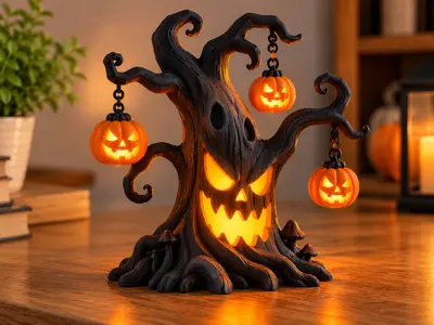 Haunted Pumpkin Tree
