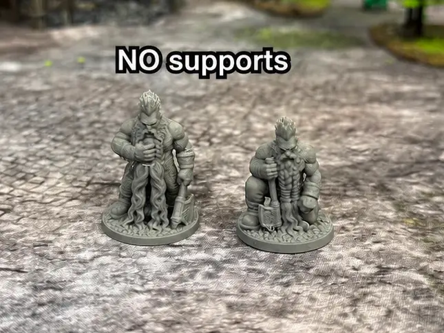 Dwarf Troll Slayers (NO Supports) - DND miniature