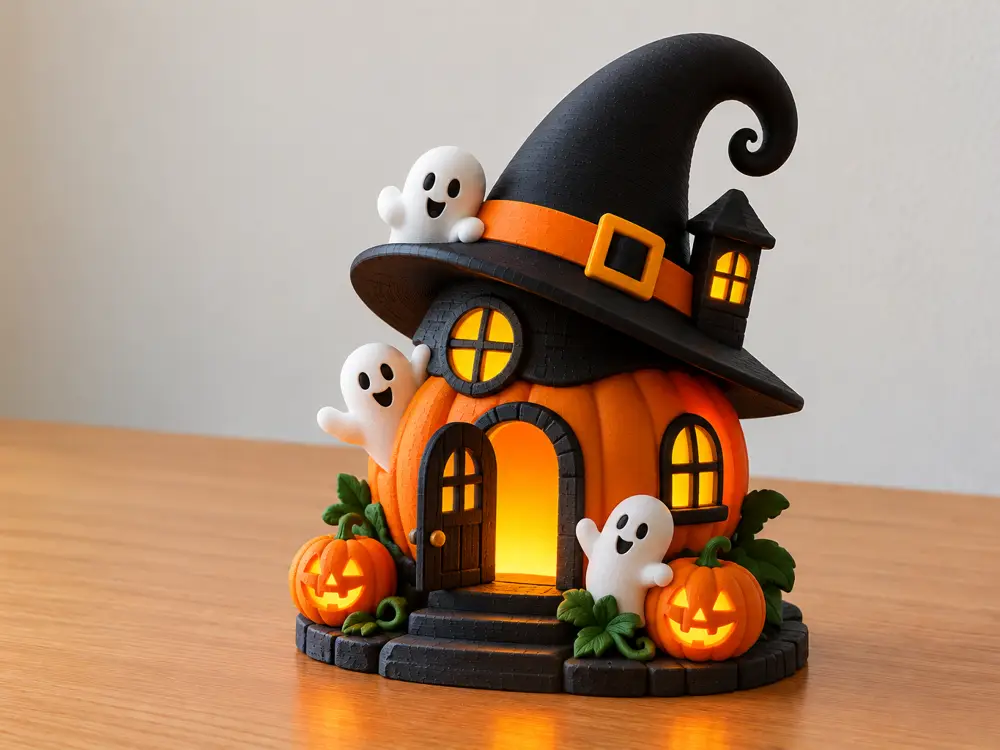 Haunted Pumpkin Witch House