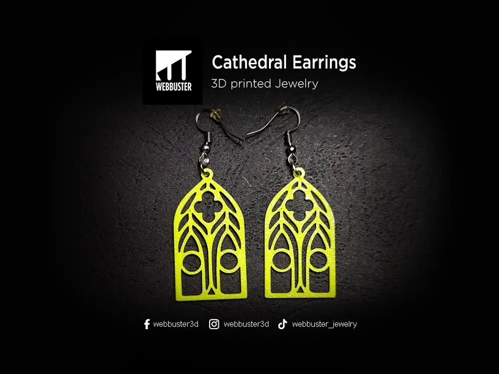 Cathedral - Halloween Earrings