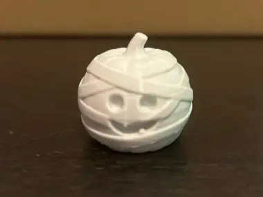 Halloween Mummy Pumpkin Decor