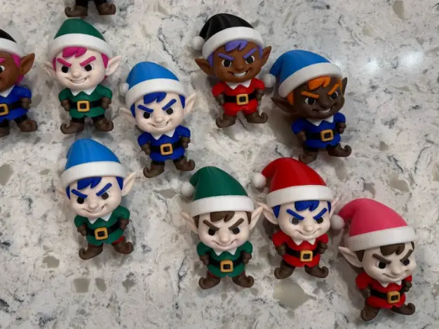 Santas mini elf - Multiparts