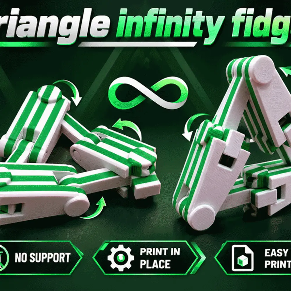 Triangle infinity fidget