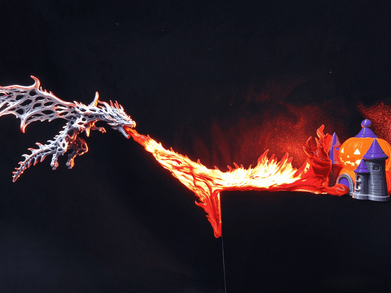 Halloween Pumpkin Castle Ablaze 丨Monitor Wars of Halloween 2/4