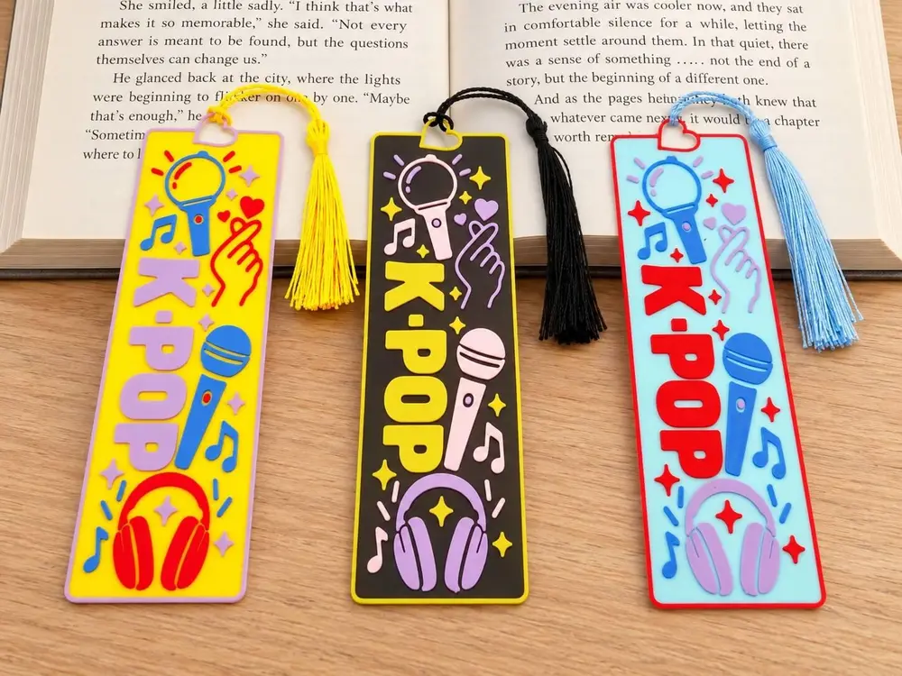K-POP Vibes Bookmark