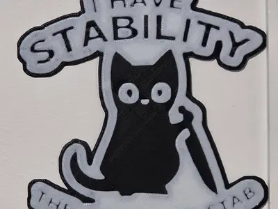 🐈‍⬛ The "Purr-fectly Balanced" Chaos Wall Art 🔪