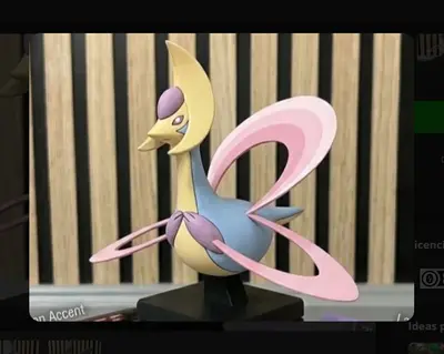 #488 Cresselia - Figura del Pokémon Lunar Legendario
