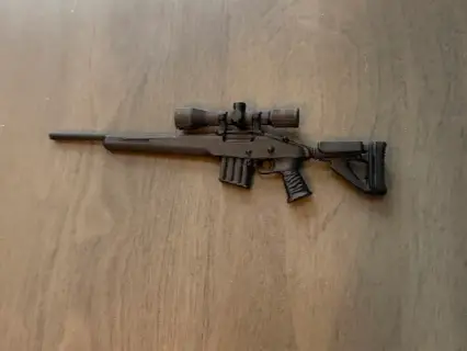 Riffle gun prop