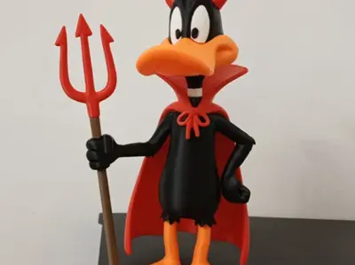 Daffy Duck as Devil [Multiparts]