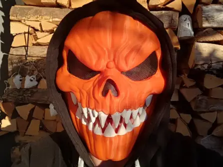Evil Pumpkin Mask