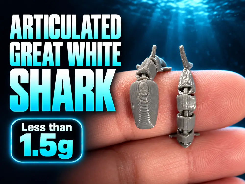 Articulated White Shark