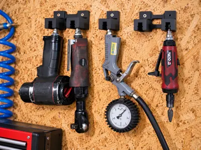 Pneumatic Tool Wall Holder – Air Compressor