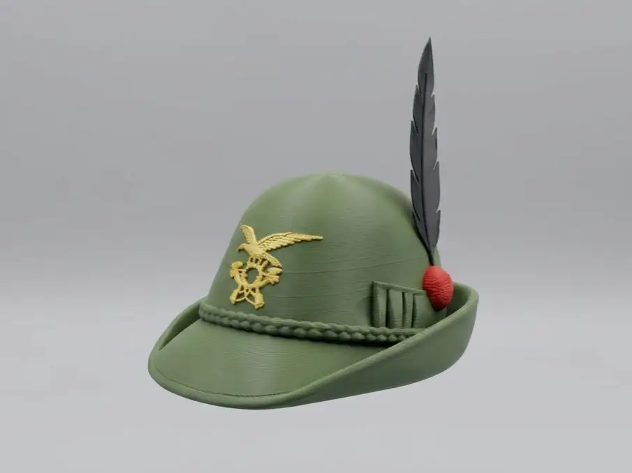 Alpine Hat – Detailed 3D Model AMS