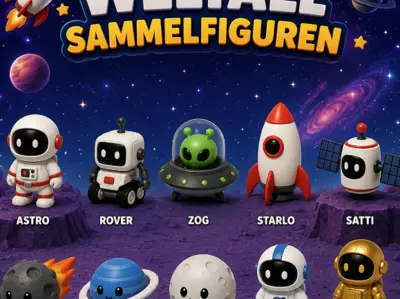 Weltall Sammelfiguren