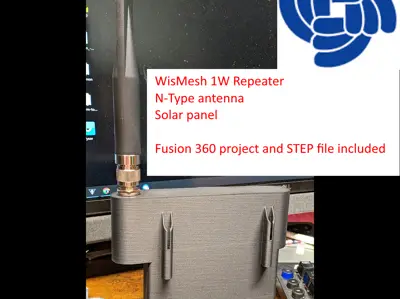 WisMesh 1W Repeater => small N-Type antennas