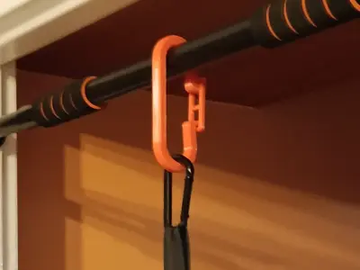 Pull-up Bar Hook / Carabiner for TRX