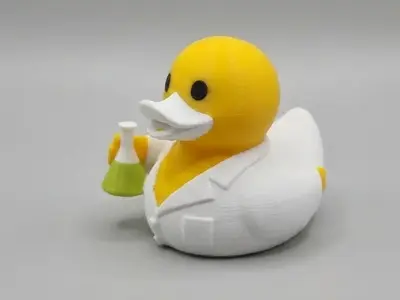 Scientist Duck, Laboratory Duck, Cruise Car Duck