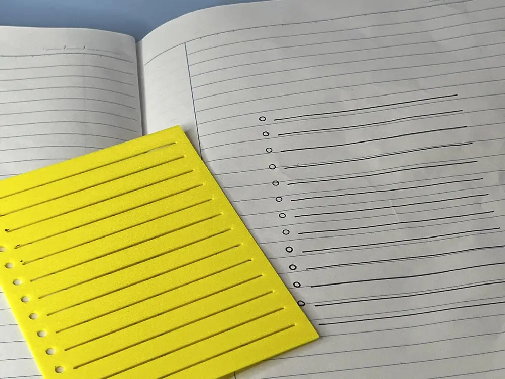 checklist drawing template