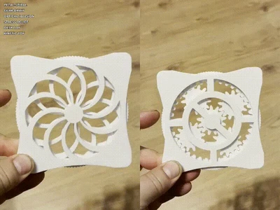 OPTICAL ILLUSION FIDGETS – Two New Designs