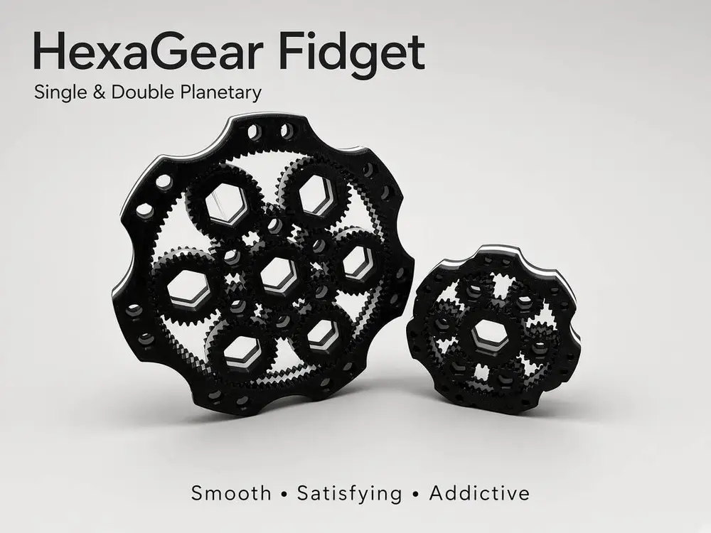 HexaGear Fidget – Single & Double Planetary