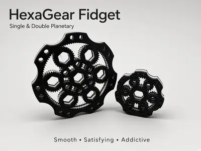 HexaGear Fidget – Single & Double Planetary