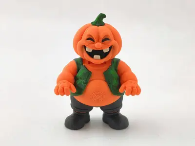 Pumpkin Monster Bobblehead | Halloween Bobble Crew