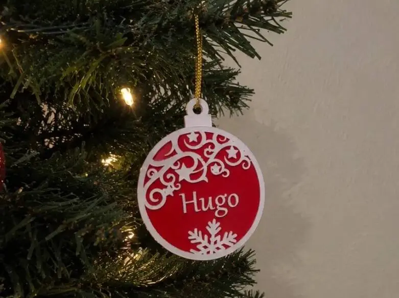 Bola de nieve personalizable