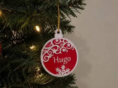 Bola de nieve personalizable