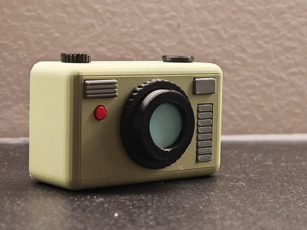 Kids Toy Camera – 3D Printable Toy Camera | No AMS Required