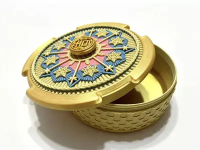 竹藤编织复古收纳盒