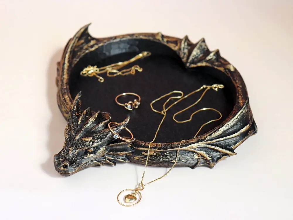 Dragon Trinket Tray / Jewelry Dish