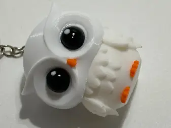 Hedwiga owl keychain