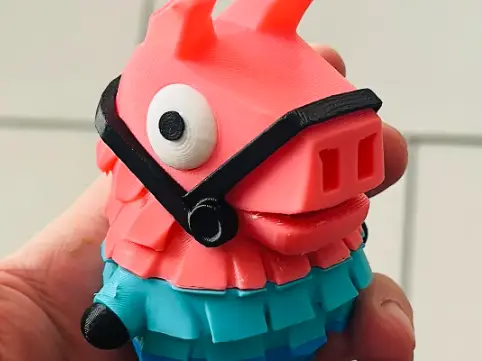 Llama sprite keychain