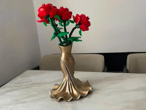 Strapless Mermaid Wedding Dress Vase