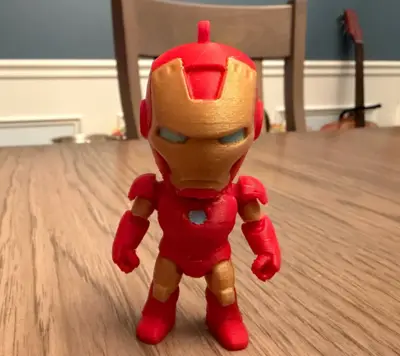 Mini Iron Man keychain