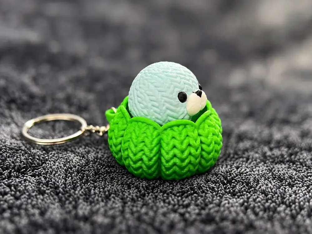 Crochet Seal Press Fidget Clicker
