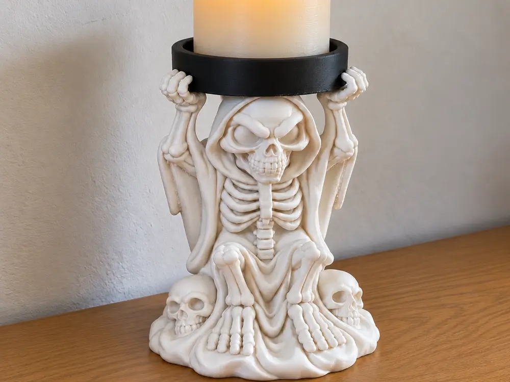 Skull candle holder - NO AMS