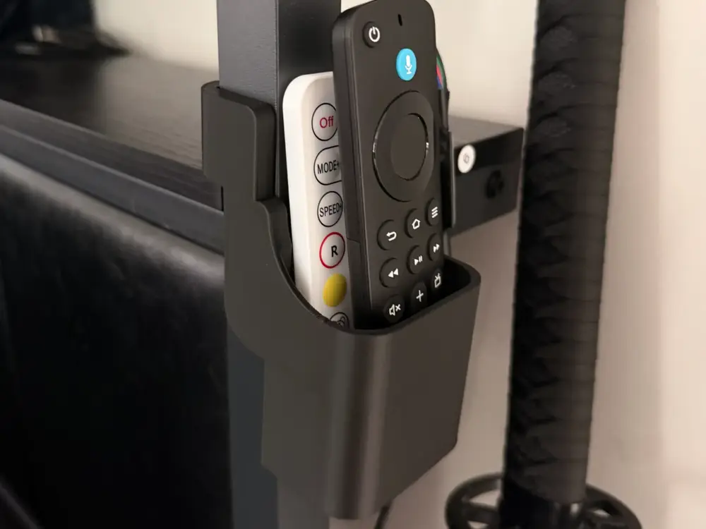 Bedside remote holder