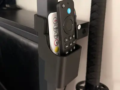 Bedside remote holder