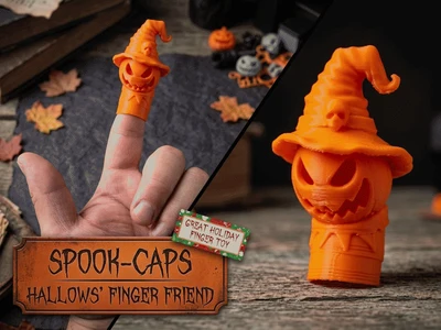 Spook-caps hallows finger friend
