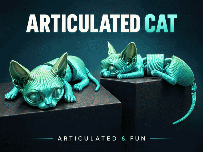 Articulated cat