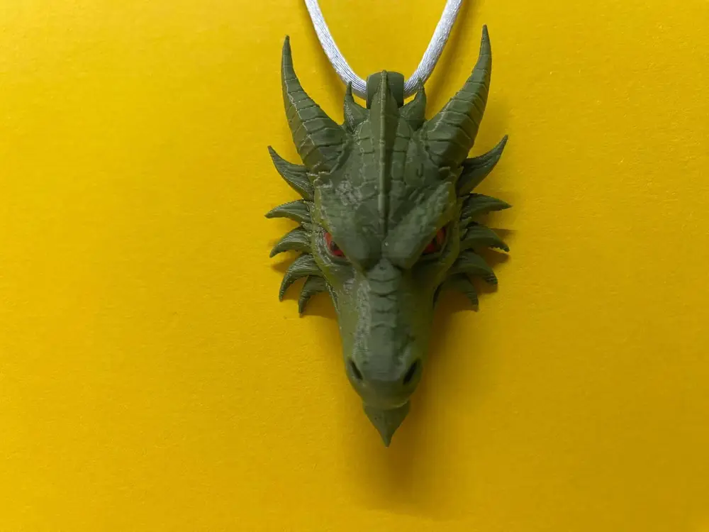 Dragon head pendant